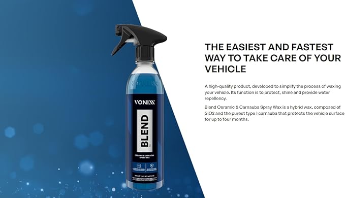 Vonixx BLEND SPRAY - cera híbrida para veículos, 500ML